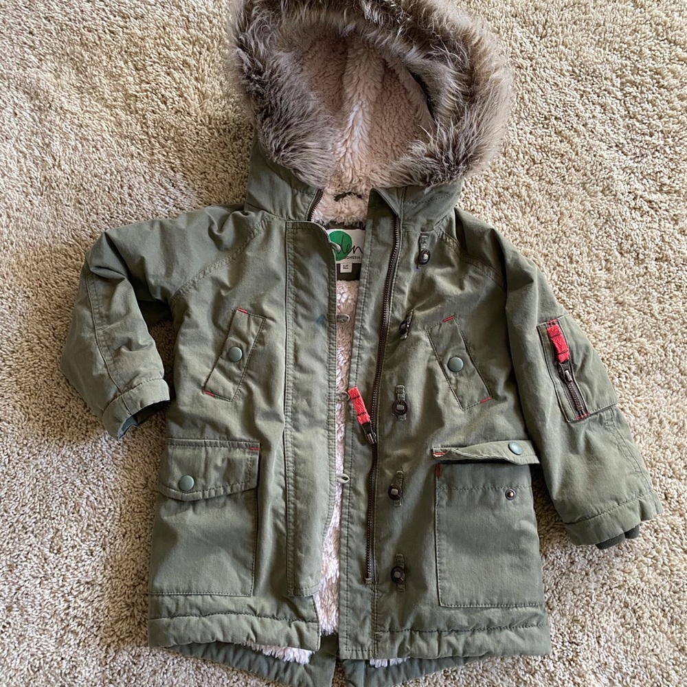 Boden girls coat